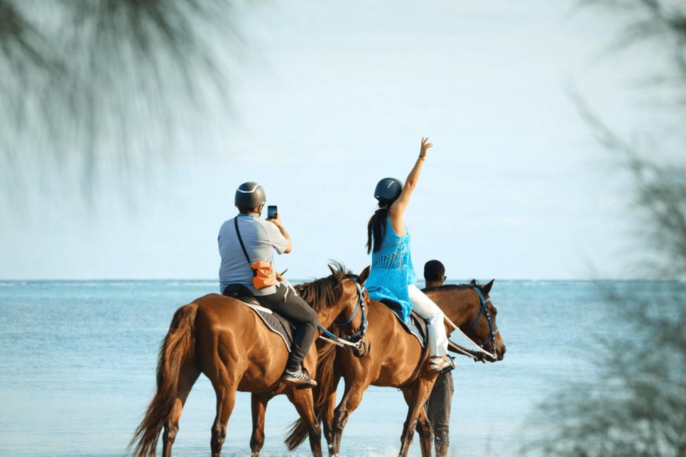 Le Morne Mauritius:  Beach Horse Riding Experience