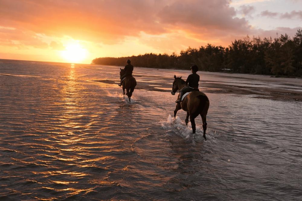Riambel: Sunset Beach Horse Riding Experience