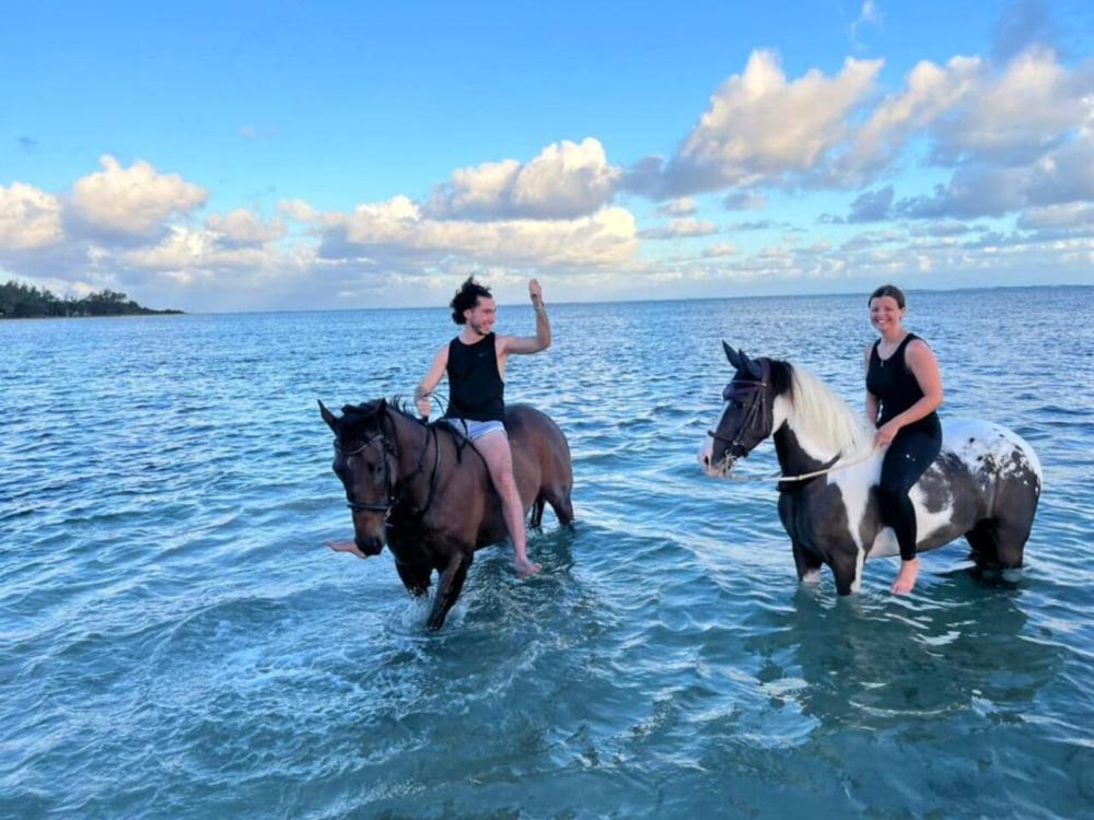 Riambel: Swimming With Horses Beach Experience